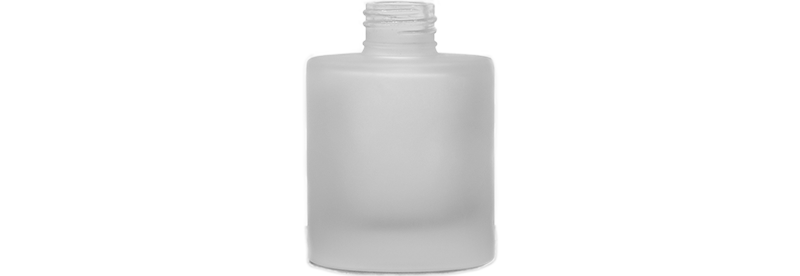 Abbildung der für Ihr personalisiertes Raumduftset ausgewählte Raumduftflasche: Rondo gefrostet - Raumduftflasche